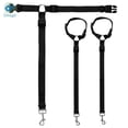 thumbnail image 2 of Deago 2 Pcs Dog Cat Safety Car Seat Belt Strap Headrest Restraint Adjustable Nylon Dog Leashes Vehicle Seatbelts Harness, 2 of 9