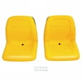 thumbnail image 6 of KOJEM Pair High Back Seats Compatible with John Deere Gator XUV 850D 620I TX 4X2 Turf TX 4X2 4X2 HPX F735 F725 F710 GX355 GX345 Replacement for VG11696 Yellow, 6 of 10