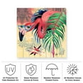 thumbnail image 3 of James Mazzotta 'Cool Flamingoes' Outdoor Canvas 35x35, 3 of 5