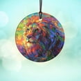 thumbnail image 4 of Blend Cota (King of the Jungle) StarFire Prints™ Hanging Glass Print SPCIR952, 4 of 4