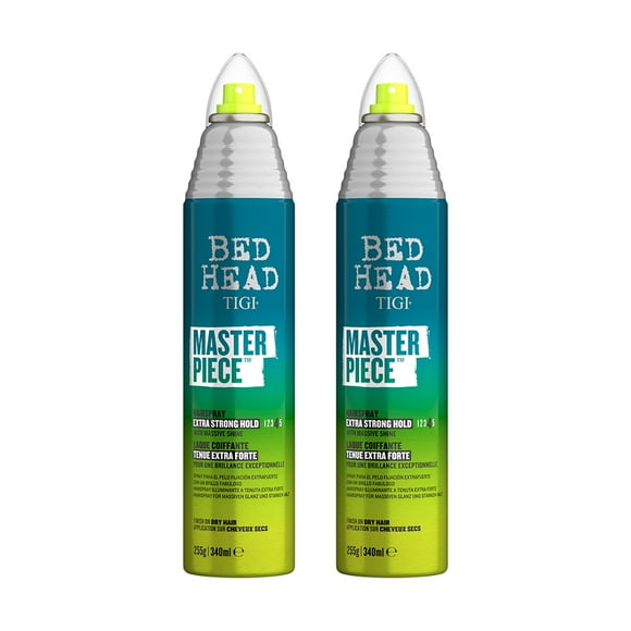 Tigi Bed Head Masterpiece Massive Shine Hairspray, 9.5 Ounce, Pack of 2