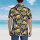 thumbnail image 4 of Fotbe Excavator At Work Camisa Hawaiana para Hombre Unisex – Camisa Casual de Verano con Botones de Manga Corta de Algodón y Lino,Medium, 4 of 7