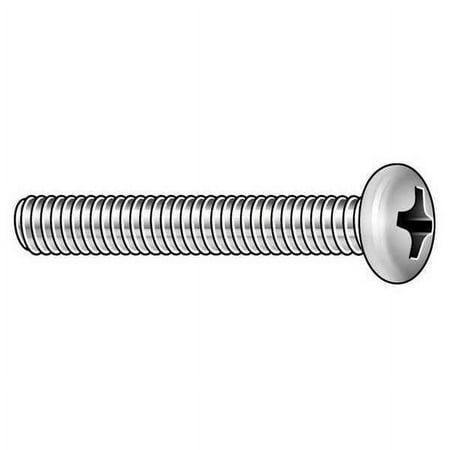 

ZoroSelect M10-1.50 x 35 mm Phillips Pan Machine Screw Zinc Plated Steel 5 PK