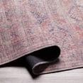 thumbnail image 4 of Mark&Day Washable Area Rugs, 5x7 Merrillville Traditional Brick Red Area Rug (5'3" x 7'3"), 4 of 7