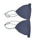 thumbnail image 2 of Sujetador con cuello en V, copas triangulares Bralette V sujetador sin costuras sujetador acolchado simple ultra sensible, 2 of 8