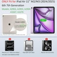 thumbnail image 2 of CZCPP-Protecteur d'Écran pour iPad Air 11 Pouces M2 2024 (6e Génération), 3 Packs Film en Verre Trempé, 9H Anti-Rayures, Sans Bulles, Clarté HD, Compatible Face ID et Apple Pencil, 2 of 4