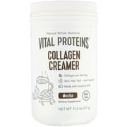 Vital Proteins, Collagen Creamer, Mocha, 11.2 Oz (317 G), Pack of 2