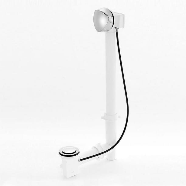 Maax 10022491 Tub Drain Kit Chrome