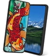 thumbnail image 1 of Compatible with Samsung Galaxy A52 5G Phone Case, Japanese-Inspired-cherry-blossom-koi-fish-7 Case Silicone Protective for Teen Girl Boy Case for Samsung Galaxy A52 5G, 1 of 1