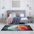 thumbnail image 5 of Brain Soft Polyester Bath Rug Bathroom Floor Mat - Quick Drying Absorbent Rug for Bathrooms - Machine Washable Shower Rug for Ultimate Comfort - Luxury Plush Rug for Shower, 5 of 6