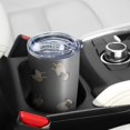 thumbnail image 5 of 20 Oz Cute Pug Puppies Coffee Tumbler Double Wall Insulated Stainless Steel Water Bottle | Metal Reusable Thermoses Flask with Cup Cap | Leak & Sweat Proof with Anti-Dust Lid, 5 of 7