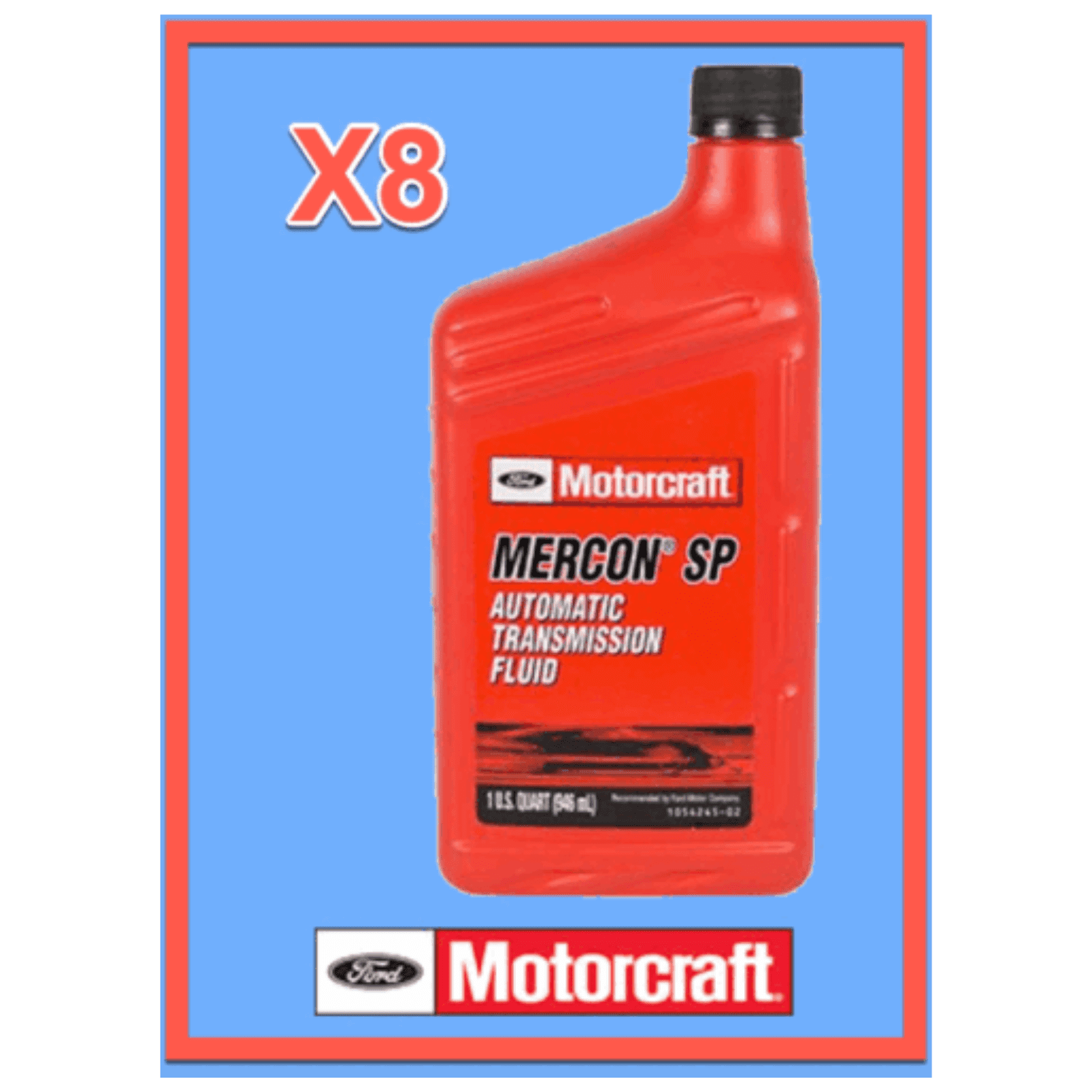  Motorcraft Mercon SP XT-6-QSP transmission fluid case