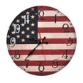 thumbnail image 1 of DOLITY Wall Clock Funny Clock 14" Non Ticking Clocks for Living Room Office Kitchen, 1 of 9