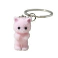 thumbnail image 6 of Colcolo 3xCat Keychain Creative Backpack Key Chains for Handbag Car Key Party Supplies Pink 3 Pcs, 6 of 8