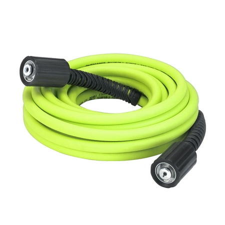 Flexzilla&reg; Pressure Washer Hose, 1/4" x 25&rsquo;, 3100PSI, M22 Fittings, ZillaGreen&trade;