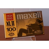 Maxell XLII 100 Minute Audio Cassette _3_Pack Plus 1 Bonus_