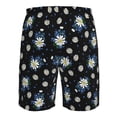 thumbnail image 6 of Naloa Daisies Flowers Men's Beach Shorts, Surfing shorts, Swim trunks, Quick Dry Swim Trunks for Surfing Beach Fun - Large, 6 of 9