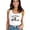 White Tank Top, variant on Funny Stay Trashy Raccoon Tank Top for Women and Teens Raccoon Skunk Possum Graphic Shirt White Tank Top Medium
