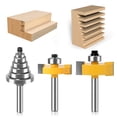 thumbnail image 2 of Yokua Reliable Rabbet Router Bit with 6 Bearings Multi-Rabbeting Router Bit Set, 2 of 18