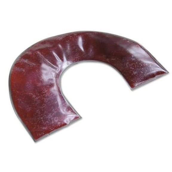 Skil-Care 914689 3 lbs Semi-Circle Weighted Neck & Lap Pad - Red Gel