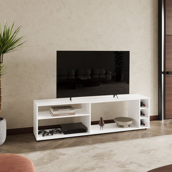 LHYY Tv Stand,6 Shelves,60"TV Capacity