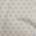 thumbnail image 1 of oneOone Cotton Poplin Light Gray Fabric Animal Sewing Fabric By The Yard Printed Diy Clothing Sewing Supplies 42 Inch Wide, 1 of 5
