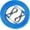 Blue, variant on Dog Tie Out Cable, Dog Leads for Yard 8/10/15/20/30/50 Feet, Heavy Duty Pet Runner Tether Chain Outside for Small Medium Large Dogs Up to 120 LBS (8 FT, Teal)
