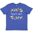 thumbnail image 3 of Inktastic Mimis Girl- Bright Flowers Youth T-Shirt, 3 of 5
