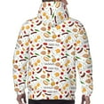 thumbnail image 5 of Hoodies for Men - Sausage Tomato Toast Long Sleeve Comfrt Men'S Fashion Hoodies & Sweatshirts, Sweatshirts for Men Hoodies Pullover Clothing Clothes with Pouch, 5 of 7
