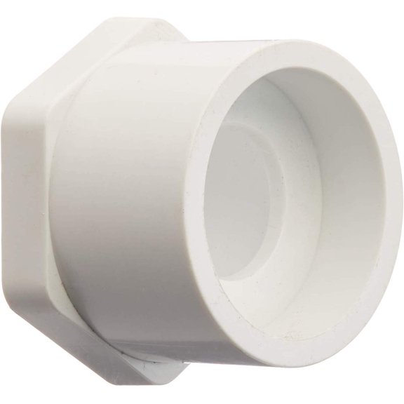 Charlotte Pipe Reducing Face Bushing - Durable PVC - Pack Of 1, Multicolor