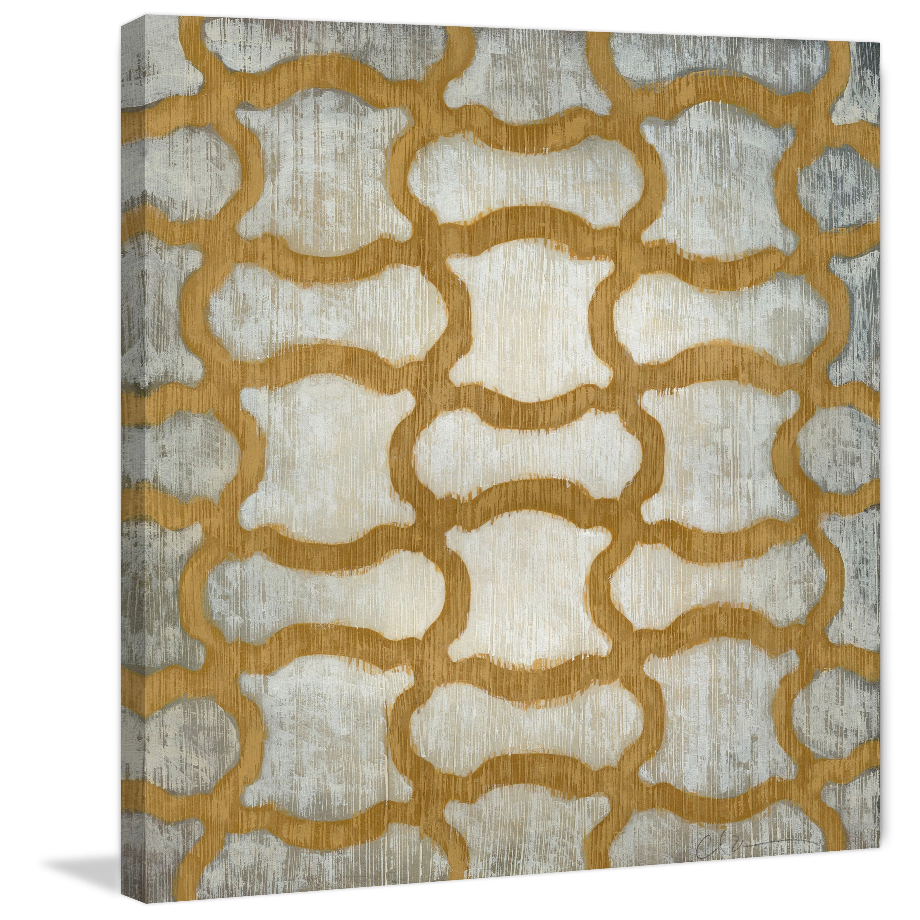 Marmont Hill "Spectrum Symmetry I" Painting Print on Wrapped Canvas