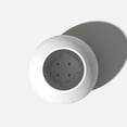 thumbnail image 4 of Veradek Strata Series Sphere Plastic-Stone Round Planter - White, 4 of 9
