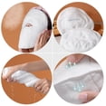 thumbnail image 5 of Toalla de compresión caliente para el cuidado de la piel, cubierta facial, tejido de calidad, belleza, vapor caliente y frío, reutilizable, toalla facial doméstica, 5 of 5