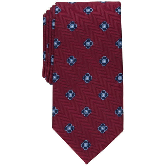 Club Room Men’s Berdie Neat Tie, Burgundy