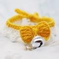 thumbnail image 6 of Enhance Your Pet's Look with a Hand-Knitted Bowknot Collar, 6 of 8
