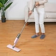 thumbnail image 3 of True & Tidy Spray Mop, 360 Swivel Mop Head, Removable Water Tank, 3 of 9