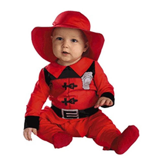 baby fireman costume