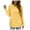Yellow, variant on SRZYMJ Women's French Terry Crewneck Sweatshirt Women's Lightweight Long Sleeve Asymmetrical Hem Pullover Soft Comfortable Casual Blouse Tops for