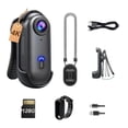 thumbnail image 2 of 1080P/4K Ultra HD Wearable Body Camera, USB Rechargeable Magnetic Mini Action Camera for Vlogging, Sports & Outdoor Activities like Cycling, Hiking, Skiing, 2 of 13