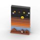 thumbnail image 4 of Space Age Stories MOC Building Blocks Creative Series Eight Planets Children's Assembled Toys Ornaments, for Children Congratulations Gift, 4 of 9