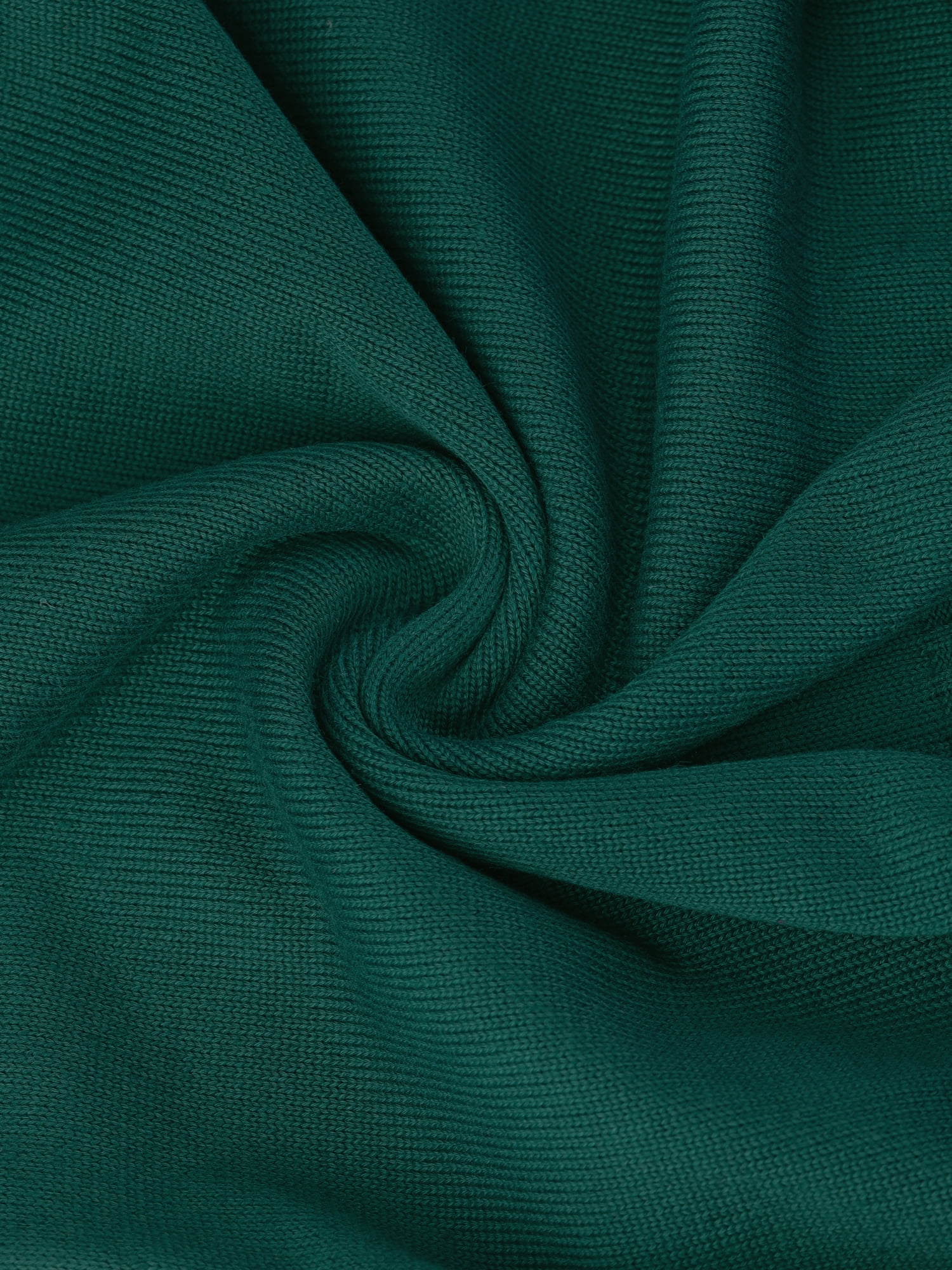 DARING DIVA Knit Belted Crew Neck Lantern Sleeves Pleated Sweater Dresse S Green