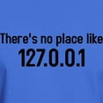 thumbnail image 3 of CafePress - There's No Place Like 127.0.0.1 Dark T Shirt - Men's Classic Graphic Cotton T-Shirt, 3 of 4