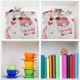 thumbnail image 7 of Coolnut Valentine's Day Gnome Storage Bins Foldable Canvas Fabric Storage Basket with Handles for Organizing, Large Storage Baskets for Shelves Closet Decor Gifts, 7 of 7