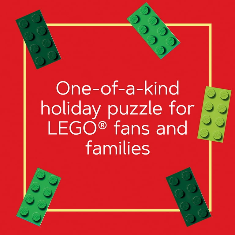 Lego LEGO Christmas Train Puzzle Four Connecting 100 Piece Puzzles Jigsaw