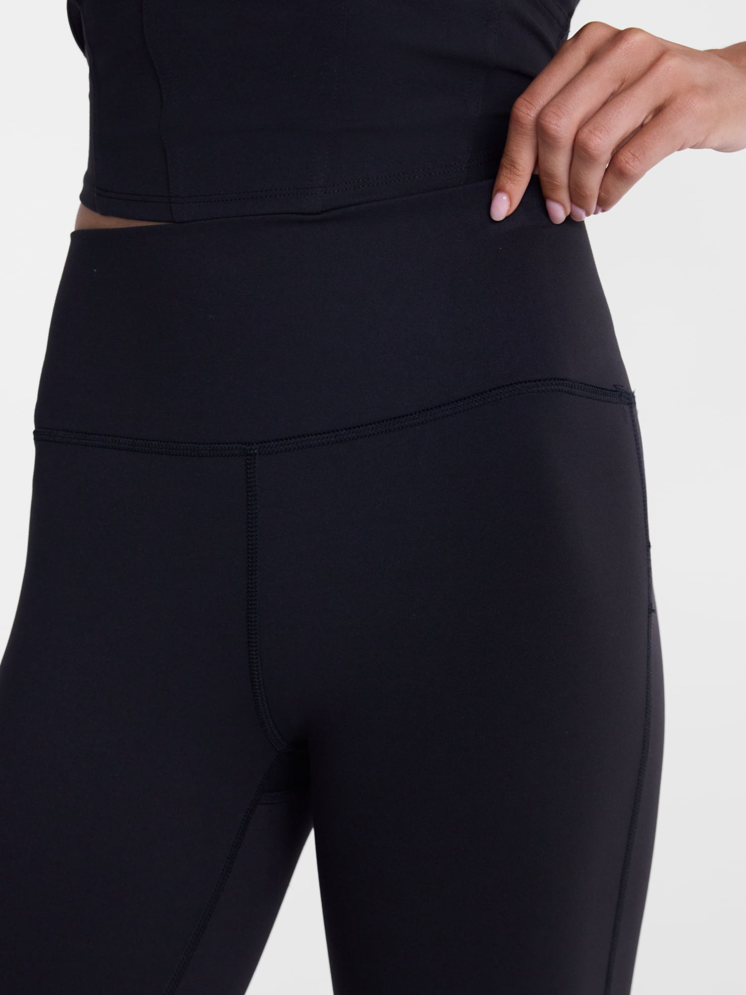 Avia Women’s SoftSculpt Core Flare Leggings, Short Length, Sizes XS-XXL