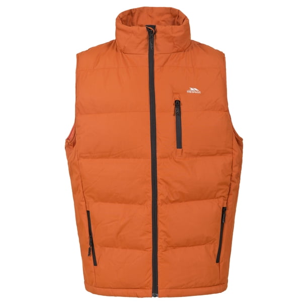 Trespass - Chaleco acolchado Modelo Clasp para hombre caballero (Naranja)