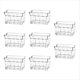 thumbnail image 1 of 8 Soportes Acrílicos para Paquetes de Azúcar, Bolsa de Azúcar, Contenedor de Almacenamiento, Bolsitas de Exhibición para Platos, Cuenco para Pañuelos, 1 of 5
