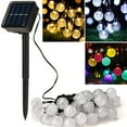 thumbnail image 5 of Solar Garden Lights 20 LED Retro Bulb Ball String Light Outdoor Fairy Lamp, 5 of 5