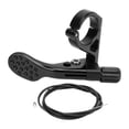 thumbnail image 2 of Mountain Bike Seatpost Dropper Lever, Lightweight Mountain Bike Seatpost Dropper Remote Lever Aluminium Alloy with Core End Cap for Cycling Black,Red,Silver, 2 of 7