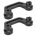 thumbnail image 3 of Windshield Light Bracket, Hood Light Mount Scratch Proof Anodized Aluminium Alloy Stable Support With Sliding Rail For Car Black, 3 of 8